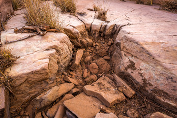 Arizona sandstone lanscapes.