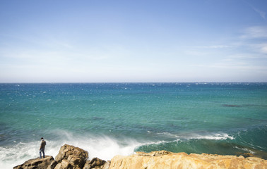 der Mann am Meer