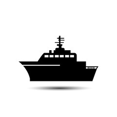 a ship. vector illustration