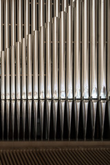 organ pipe detail