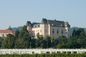 Old Austrian castle along the Danube