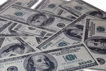 Background of dollars