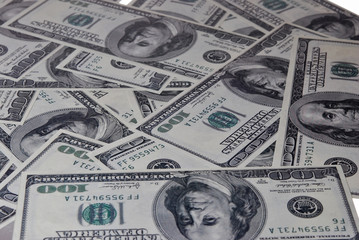 Background of dollars