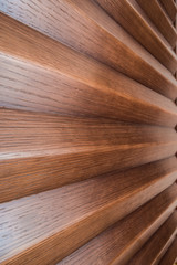 Wooden door texture as background, close up