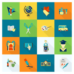 School and Education Icons