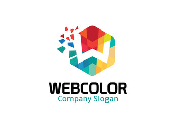 Web Color Design Illustration