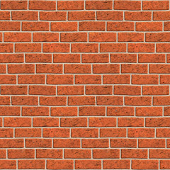 Obraz premium Brick wall texture generated. Seamless pattern.
