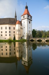 Fototapeta premium Castle Blatna in southern Bohemia, Czech republic.