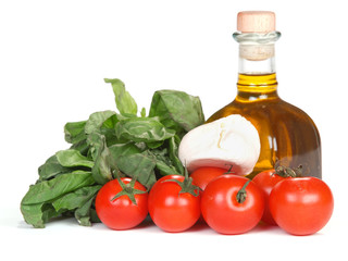 Ingredients for Caprese Salad