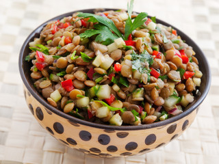 Lentil salad