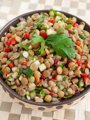 Lentil salad