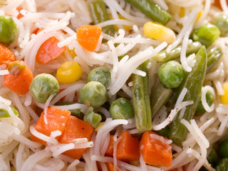 Asian noodles with vegetables
