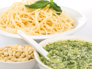 Pasta collection - Spaghetti with pesto sauce
