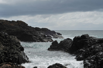 Rocky coast near Kiama.