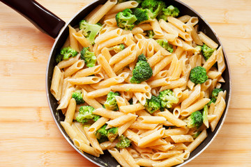 Penne with broccoli
