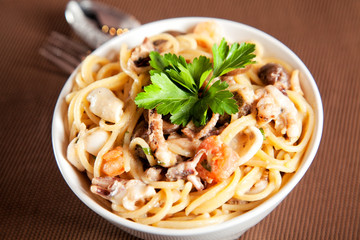 Pasta collection - Seafood spaghetti