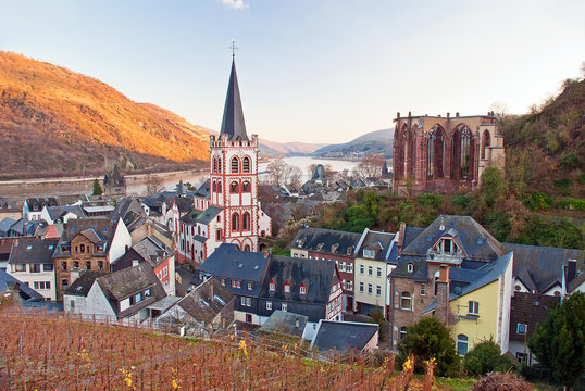 Bacharach am Rhein (Winter)