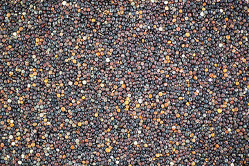 Black Quinoa Background