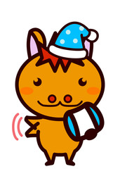 おやすみをする動物シリーズ