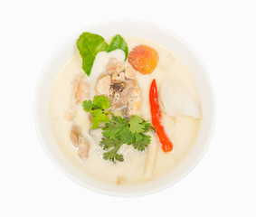  Chicken in coconut milk and galangal