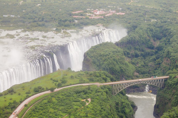 Fototapeta premium Victoria Falls - Zambia/Zimbabwe