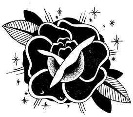 Roses Tattoo Sketch