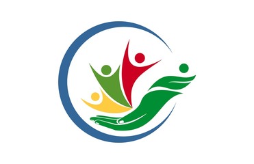 social wellness logo icon