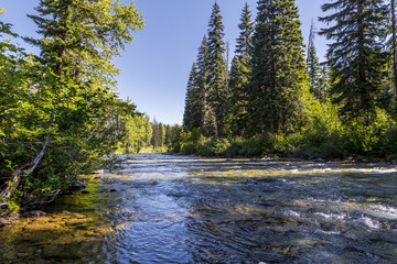 Similkameen River in British Columbia, Canada