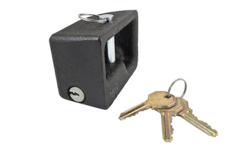Metal lock and keys
