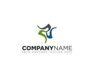 N circle logo inspiration