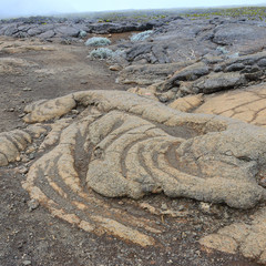 Piton de la Fournaise (Peak of the Furnace) 2632m is a shield volcano on the eastern side of...