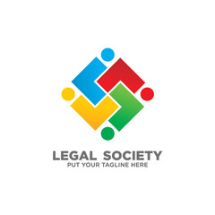 Initial L Legal Society logo icon