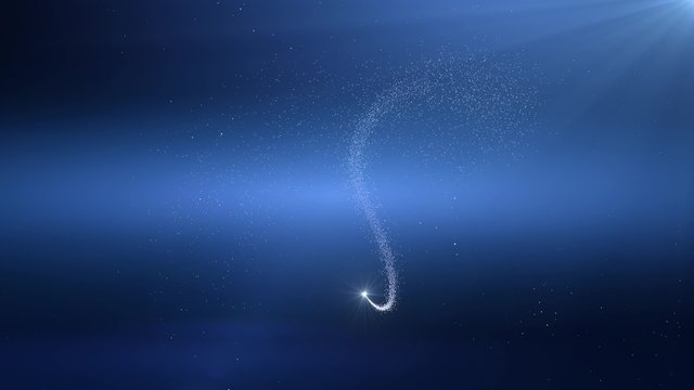 magical fairy dust animated background