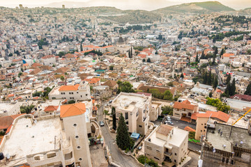 Panorama of Nazareth, Israel