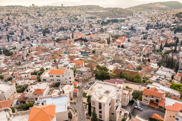 Panorama of Nazareth, Israel