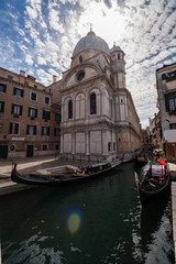 Fototapeta na wymiar Chiesa Santa Maria dei Miracoli, Venezia, Veneto, Italia