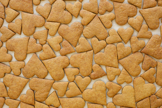 Orange Cookies Pattern