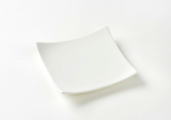 Square porcelain plate