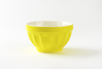 Yellow mixing bowl