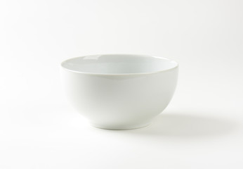 white cereal bowl