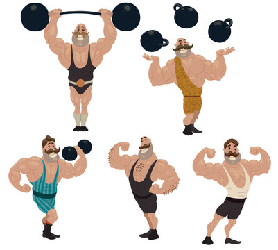 Strong Man Cartoon Images – Browse 62,926 Stock Photos, Vectors, and Video  | Adobe Stock