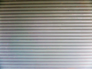 Fototapeta premium roller shutter door light gray