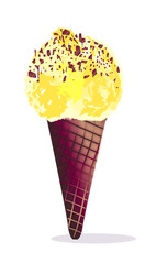 Cone With Sprinkles