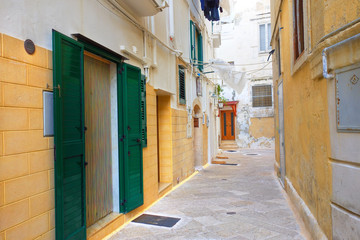 Alleyway. Monopoli. Puglia. Italy. 