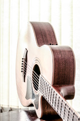 Acoustic guitar.