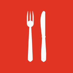 The knife and fork icon