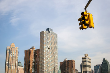 Scoreboard in Manhattan