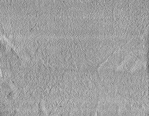 Grey crumpled canvas