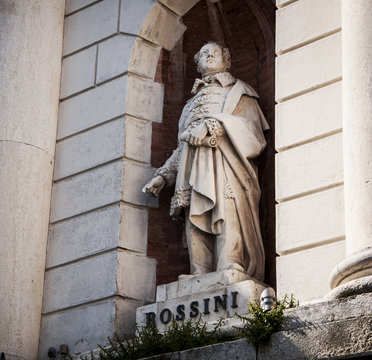 Statue Of Gioacchino Rossini