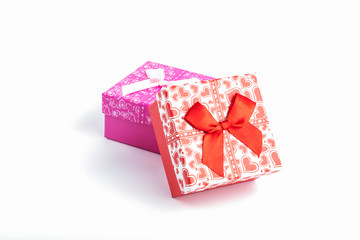 Pink and Red gift box